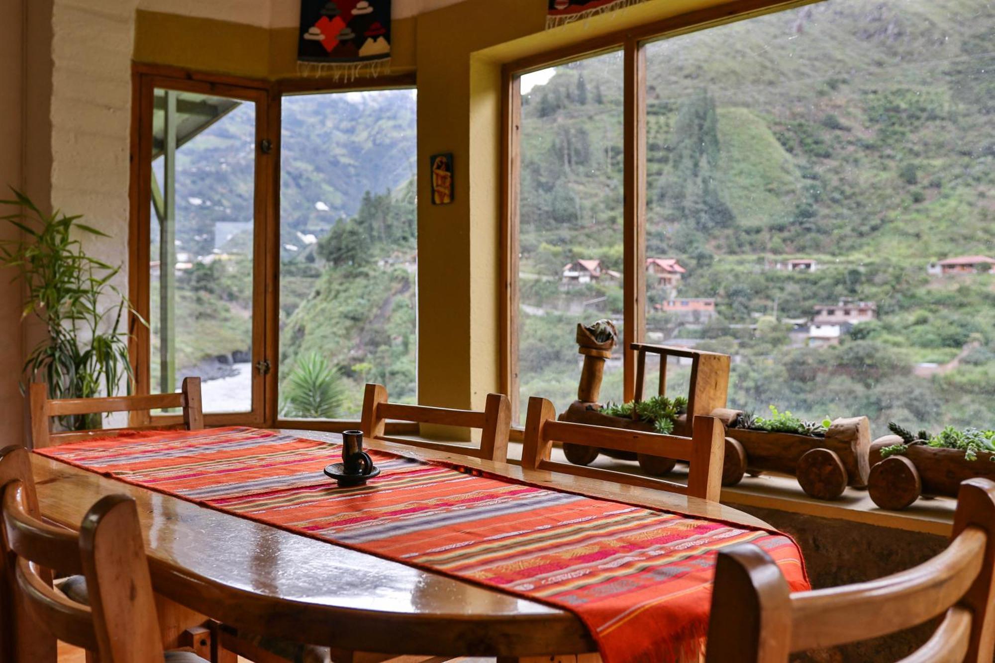 La Casa Verde Eco Guest House Banos  Luaran gambar
